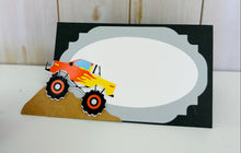 Load image into Gallery viewer, monster truck food tent labels
