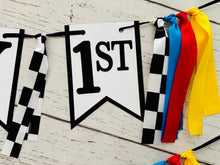 Load image into Gallery viewer, If You Ain’t First, You’re Last Happy Birthday Banner