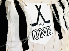 Load image into Gallery viewer, hockey high chair banner