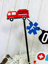 Load image into Gallery viewer, first responders cake topper