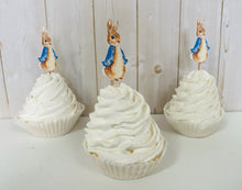 Load image into Gallery viewer, Peter Rabbit cupcake toppers
