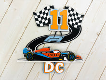 Load image into Gallery viewer, McLaren Formula 1 Racing Cake Topper
