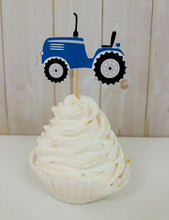 Load image into Gallery viewer, tractor cupcake toppers