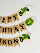 Load image into Gallery viewer, lawnmower happy birthday banner