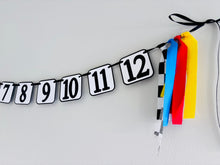 Load image into Gallery viewer, If you ain't first, you're last first birthday monthly photo banner