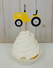 Load image into Gallery viewer, tractor cupcake toppers