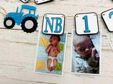 Load image into Gallery viewer, tractor first birthday party decorations photo banner