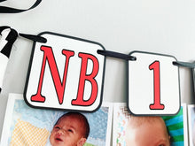 Load image into Gallery viewer, fast one themed first birthday photo banner