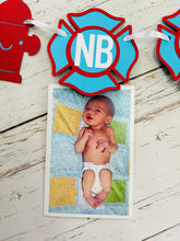 Load image into Gallery viewer, firetruck photo banner