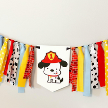 Load image into Gallery viewer, dalmatian high chair banner