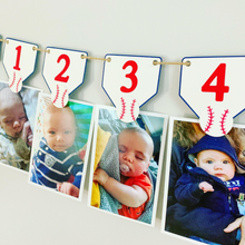Load image into Gallery viewer, baseball photo banner