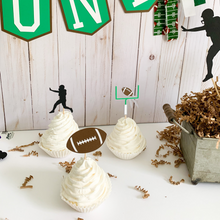 Load image into Gallery viewer, football cupcake toppers