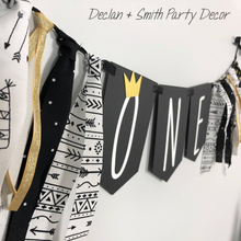 Load image into Gallery viewer, wild one high chair banner