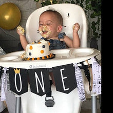 Load image into Gallery viewer, wild one high chair banner