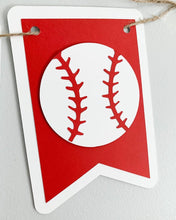 Load image into Gallery viewer, baseball name banner