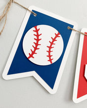 Load image into Gallery viewer, baseball name banner