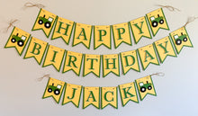 Load image into Gallery viewer, tractor birthday banner