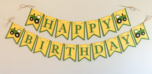 Load image into Gallery viewer, tractor birthday banner