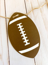Load image into Gallery viewer, all star sports garland banner with soccer balls, basketballs, footballs and baseballs