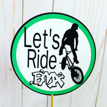 Load image into Gallery viewer, BMX birthday decorations