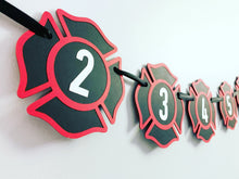Load image into Gallery viewer, firetruck photo banner