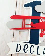 Load image into Gallery viewer, time flies cake topper