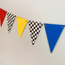 Load image into Gallery viewer, if you ain't first, you're last talladega nights birthday pennant banner