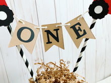 Load image into Gallery viewer, red tractor cake topper