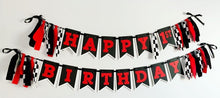 Load image into Gallery viewer, racing birthday decorations