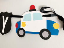Load image into Gallery viewer, police birthday party banner