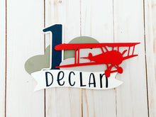 Load image into Gallery viewer, time flies cake topper