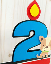 Load image into Gallery viewer, tractor cake topper
