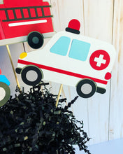 Load image into Gallery viewer, fire and rescue birthday party