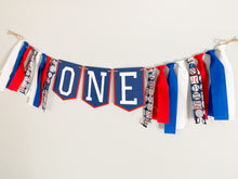 Load image into Gallery viewer, baseball high chair banner