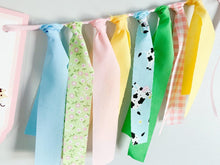 Load image into Gallery viewer, pink barnyard high chair banner