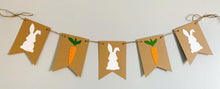 Load image into Gallery viewer, bunny and carrot Easter banner