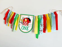 Load image into Gallery viewer, barnyard high chair banner