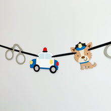Load image into Gallery viewer, police birthday decorations