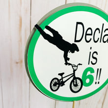 Load image into Gallery viewer, BMX birthday decorations