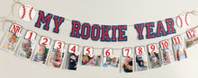Load image into Gallery viewer, my rookie year baseball party decorations