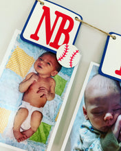 Load image into Gallery viewer, rookie of the year first birthday photo banner