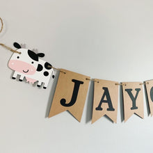 Load image into Gallery viewer, farm animal name banner