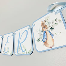 Load image into Gallery viewer, Peter Rabbit Name Banner