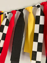 Load image into Gallery viewer, Ferrari formula one racing name, age or phrase banner