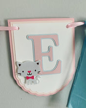 Load image into Gallery viewer, pink barnyard high chair banner