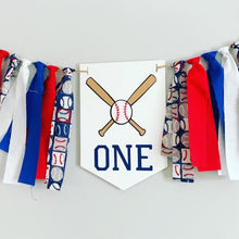 Load image into Gallery viewer, baseball high chair banner