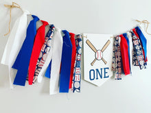 Load image into Gallery viewer, baseball high chair banner