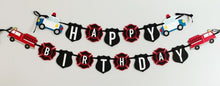 Load image into Gallery viewer, firetruck and police birthday decorations