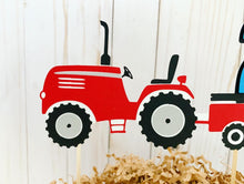 Load image into Gallery viewer, tractor cake topper