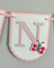 Load image into Gallery viewer, pink barnyard high chair banner
